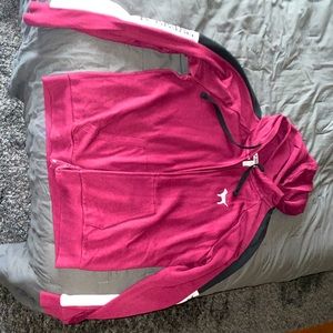 PINK zip-up hoodie